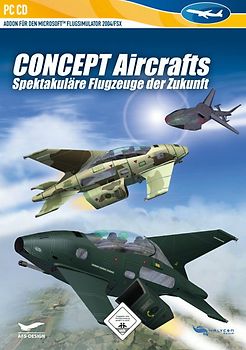 MS FS 2004/FSX AddON: Concept Aircrafts PC Spiele