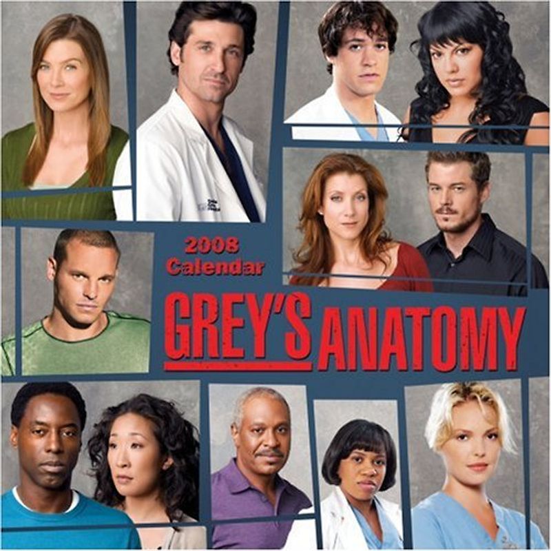 Grey's Anatomy: 2008 Calendar