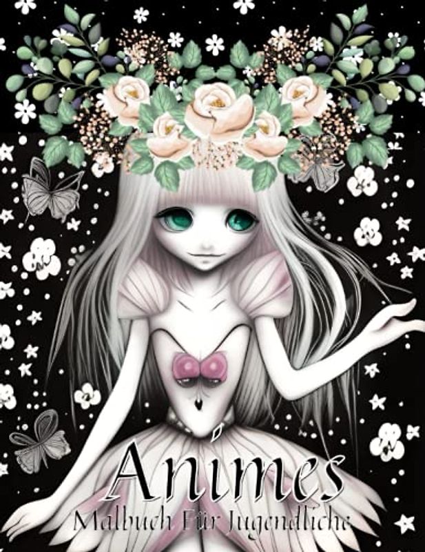 Anime Malbuch Für Jugendliche: Einzigartige Illustrationen Animes, Manga, Einzigartige Zeichnungen, Comic-Skizzenkarikaturen