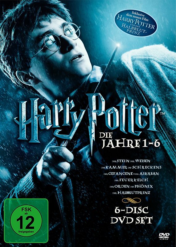 Harry Potter 1-6 - Box-Set DVD