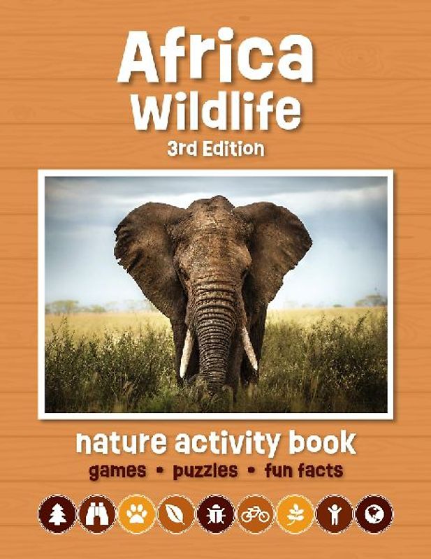 Africa Wildlife Nature Activity Book, 3rd Ed