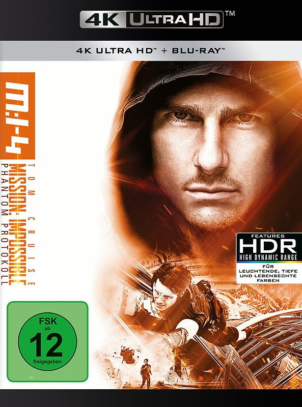 Mission: Impossible - Phantom Protokoll [inkl. Blu-ray] 4K Ultra HD Blu-ray