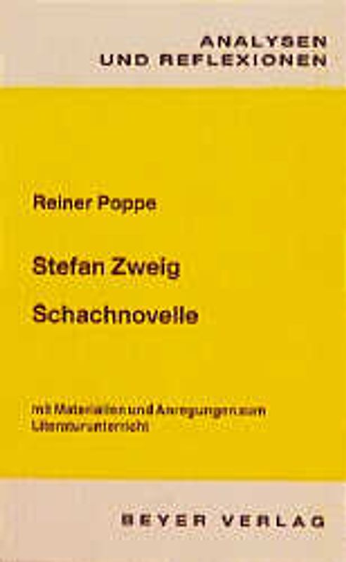 Zweig,Stefan - Die Schachnovelle