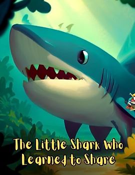 The Little Shark Who Learned to Share: Short Story for kids about Sharks, Perseverance & Self-Confidence I Children Story about Sharing I Gift for kids.