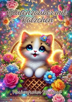 Blütenzauber mit Kätzchen