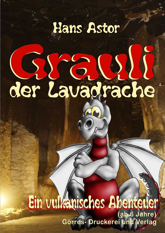 Grauli der Lavadrache