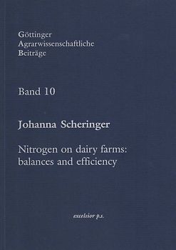Nitrogen on dairy farms: balances and efficiency