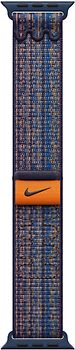 Apple Watch 38/40/41 mm geweven Sportbandje van Nike S/M game royal/orange