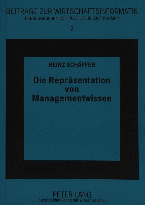 Die Repräsentation von Managementwissen