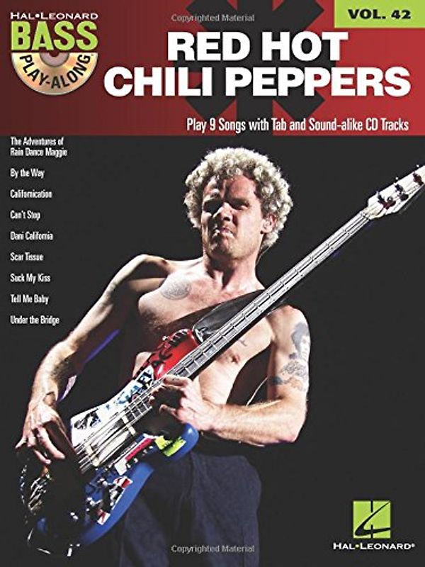Bass Play Along Volume 42 Red Hot Chili Peppers Bgtr BK/CD (Hal Leonard Bass Play-Along) - Various
