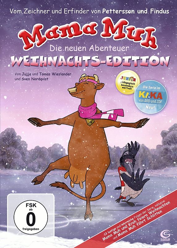 Mama Muh - Die neuen Abenteuer [Weihnachts-Edition, 13 Folgen] DVD