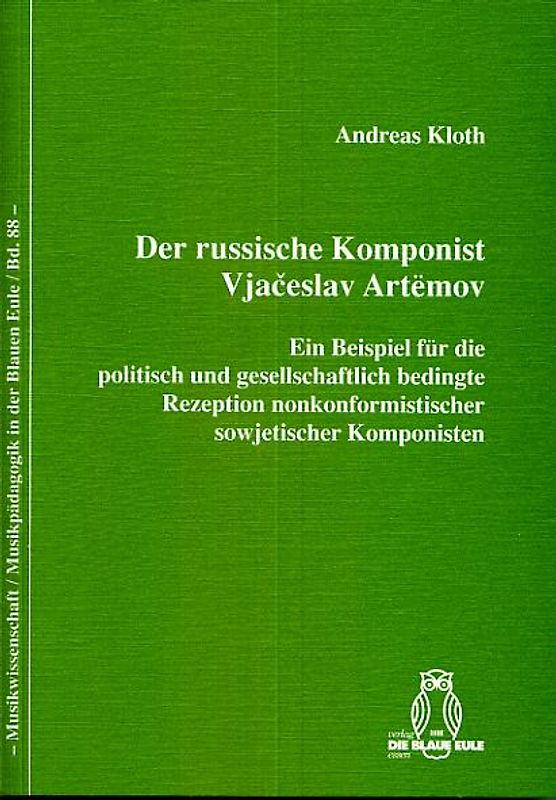 Der russische Komponist Vjačeslav Artëmov