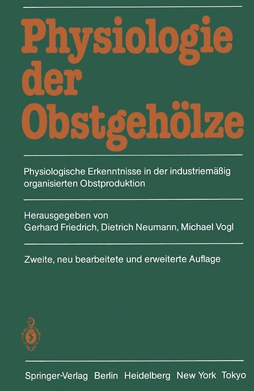 Physiologie der Obstgehölze