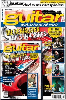 guitar Songbook mit DVD Vol.3: School of Rock