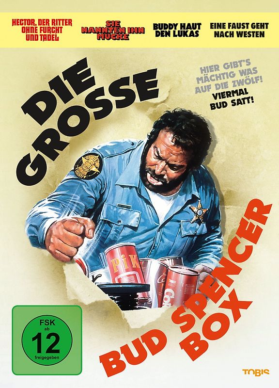 Die große Bud Spencer Box [4 DVDs] DVD