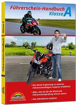 Führerschein Handbuch Klasse A, A1, A2 - Motorrad - top aktuell
