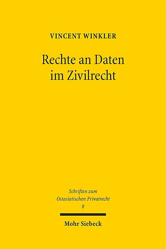 Rechte an Daten im Zivilrecht