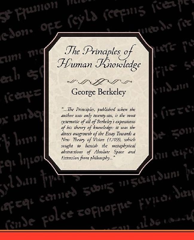 A Tretease Concerning the Principles of Human Knowledge