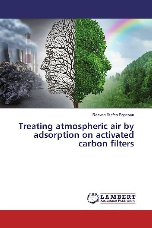 Treating atmospheric air by adsorption on activated carbon filters