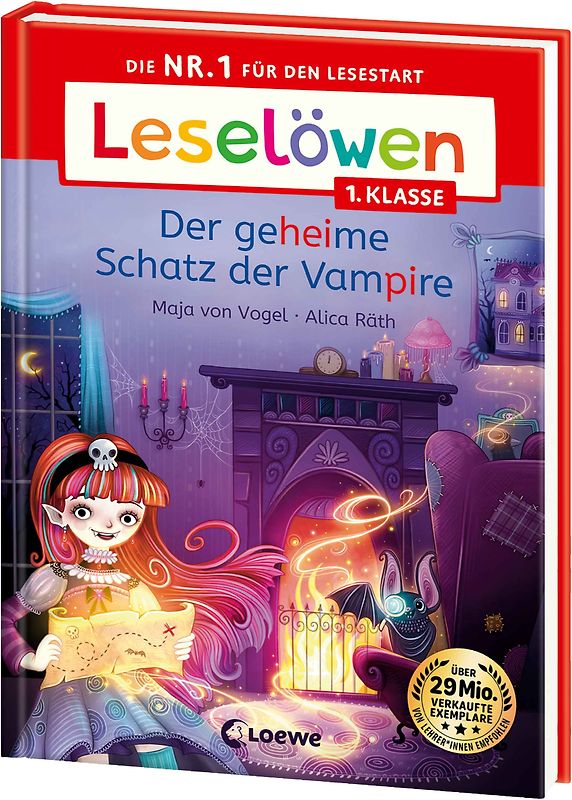 Leselöwen 1. Klasse - Der geheime Schatz der Vampire