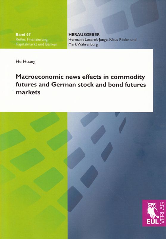 Macroeconomic news effects in commodity futures and German stock and bond futures markets
