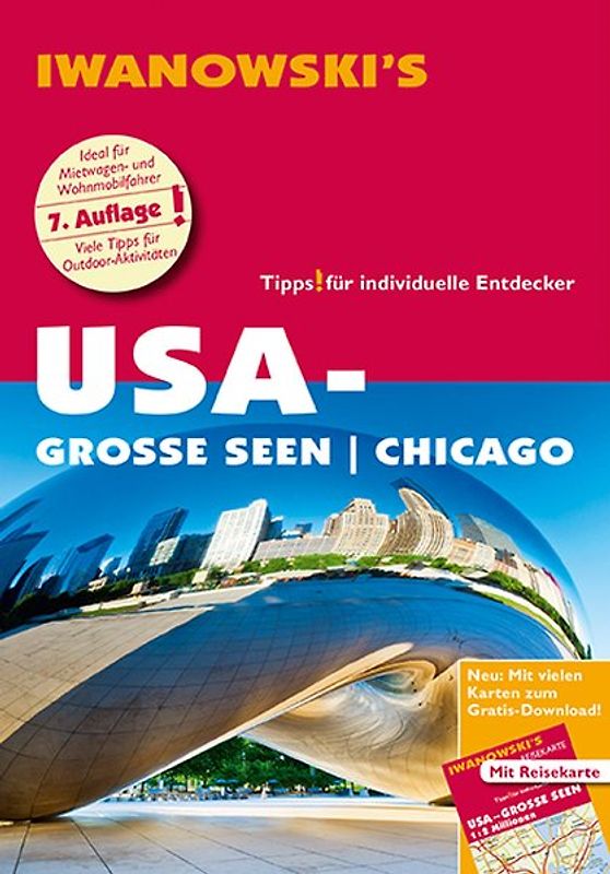 USA-Große Seen / Chicago - Reiseführer von Iwanowski