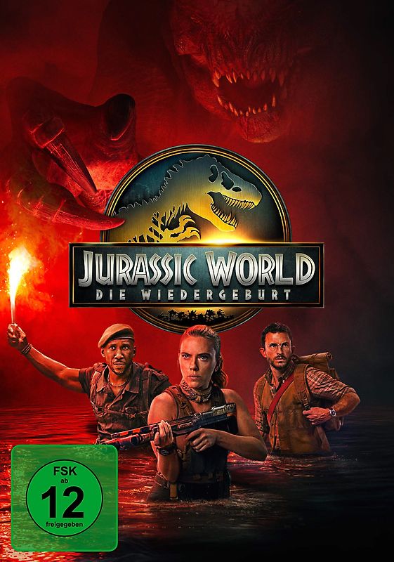 Jurassic World: Die Wiedergeburt DVD