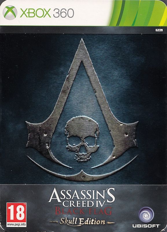 Assassin's Creed IV: Black Flag [The Skull Edition, 2 Discs, inkl. Steelbook, Artbook, Soundtrack & 2 Sammelkarten, AT Import] Xbox 360