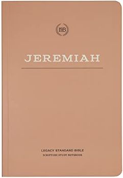 Lsb Scripture Study Notebook: Jeremiah