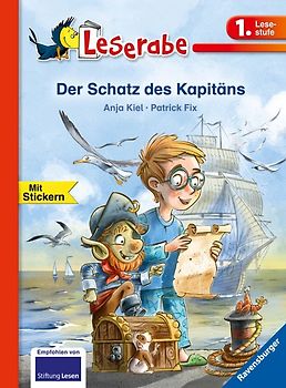 Leserabe 1. Lesestufe - Der Schatz des Kapitäns