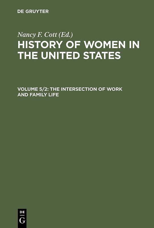 History of Women in the United States / The Intersection of Work and Family Life