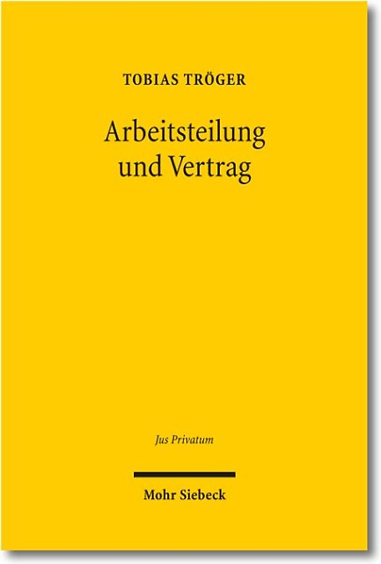 Arbeitsteilung und Vertrag