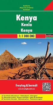 freytag & berndt Straßenkarte Kenya 1:1 Mio.