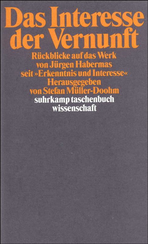 Das Interesse der Vernunft