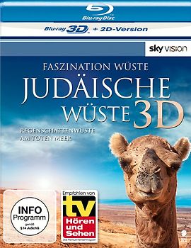 Faszination Wüste - Judäische Wüste: Regenschattenwüste am Toten Meer 3D DVD