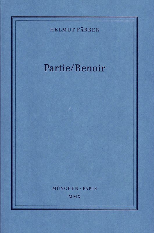 Partie / Renoir oder / ou