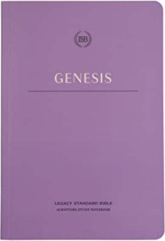 Lsb Scripture Study Notebook: Genesis