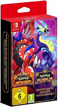 Pokémon Karmesin & Pokémon Purpur [Doppelpack Edition, Steelbook] Nintendo Switch