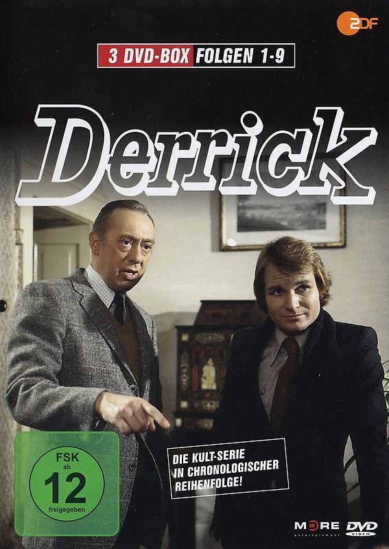 Derrick: Folge 01-09 [3 DVDs] DVD