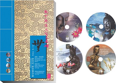 MUMON-KAN - Medienkombination - 4 Teisho auf 4  CDs mit Manuskriptbuch - Band 3 - Koan 9-12
