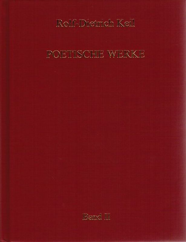 Poetische Werke in zwei Bänden.