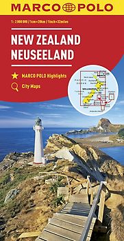 MARCO POLO Kontinentalkarte Neuseeland 1:2 000 000