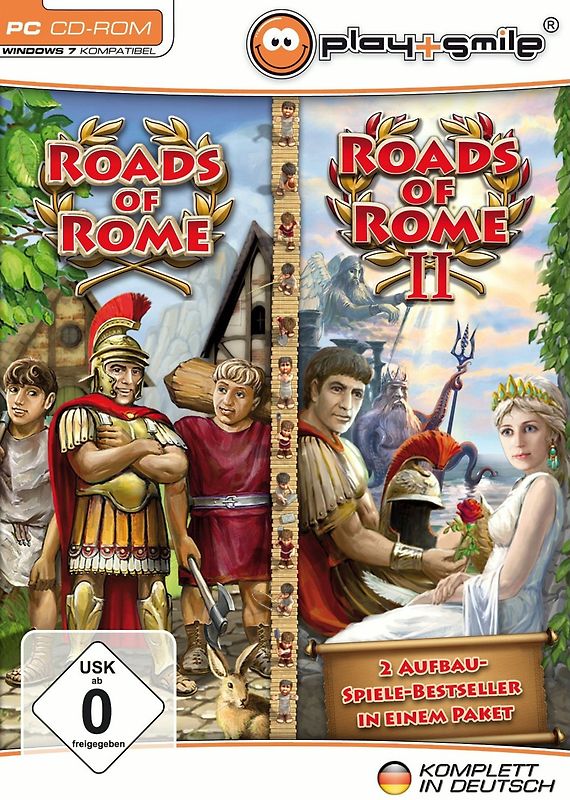 Roads of Rome 1+2 [Play+Smile] PC Spiele