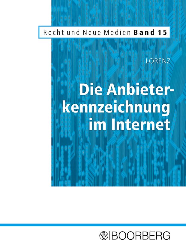 Die Anbieterkennzeichnung im Internet