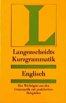 Langenscheidt Kurzgrammatiken. Englisch