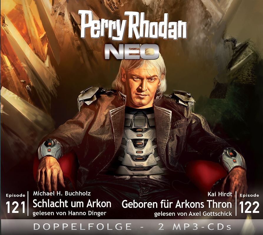 Perry Rhodan NEO MP3 Doppel-CD Folgen 121 + 122