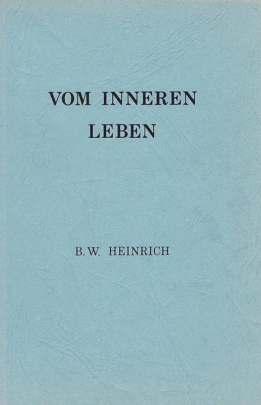 Vom inneren Leben