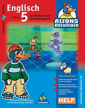 Alfons Abenteuer: Englisch 5 - Der Wettlauf durch das Datenlabyrinth MacOS