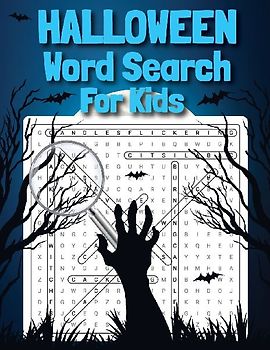 Halloween Word Search for Kids