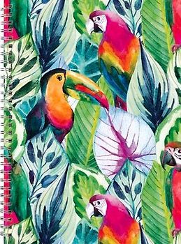 Toucan Birds A5 Spiral Notepad
